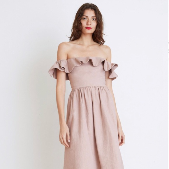 Apiece Apart Novella Maria Dress, sz 2 - Picture 5 of 6